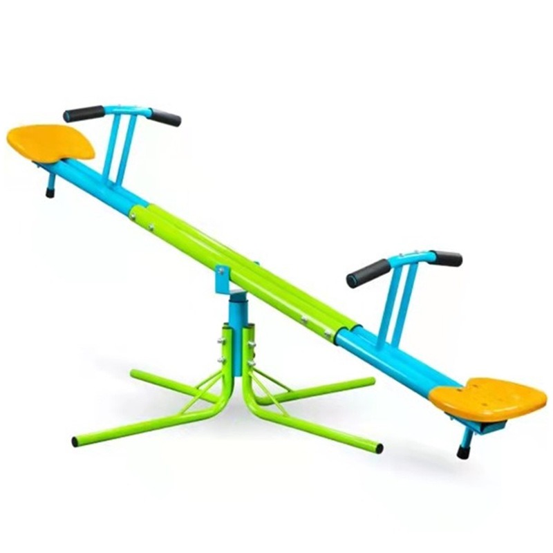 Kids Outdoor Lawn Equipment - Outdoor Children Toy Seesaw Kids 360°