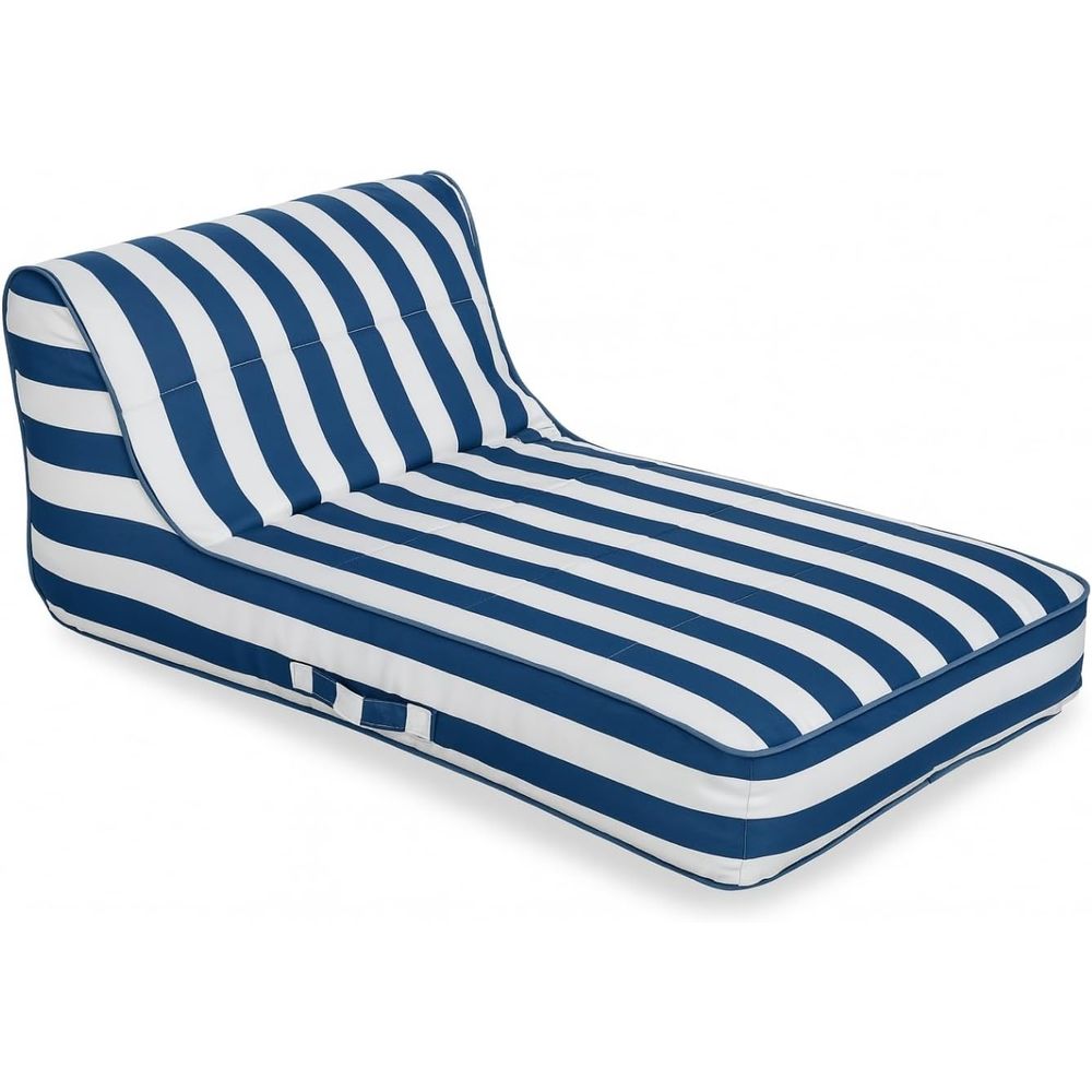 Upholstered Stylish Pool loat  - Kids Outdoor Lounger Chair recension och pris