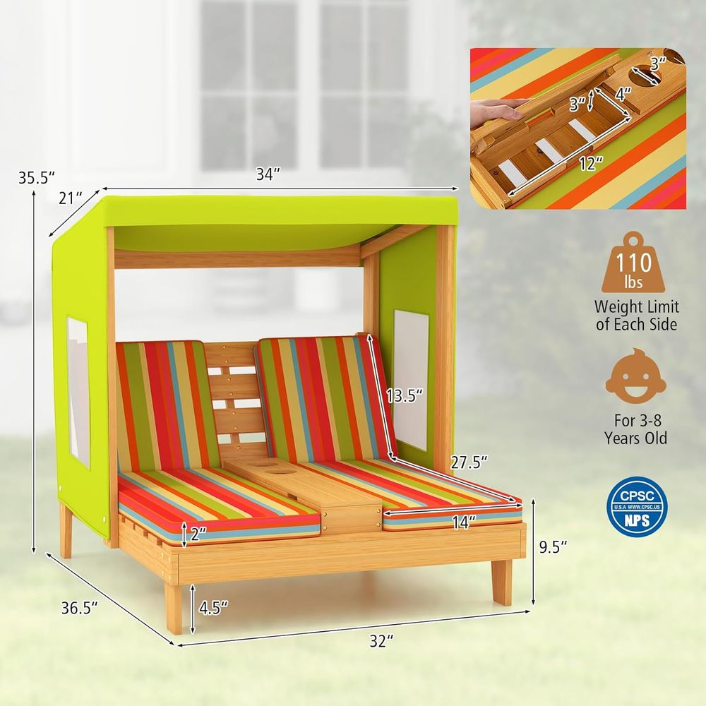 Kids Chaise Lounge Chair Outdo - Kids Outdoor Lounger Chair recension och pris