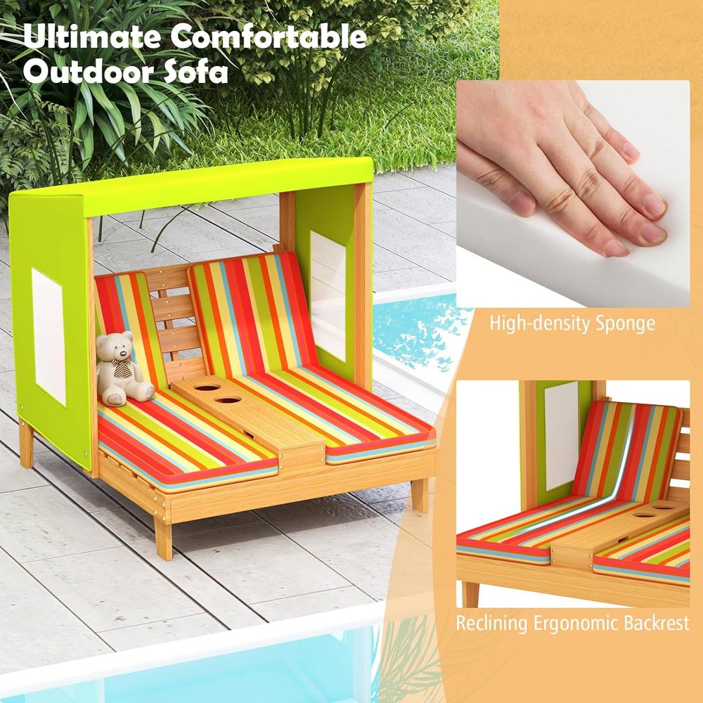 Kids Chaise Lounge Chair Outdo - Kids Outdoor Lounger Chair recension och pris