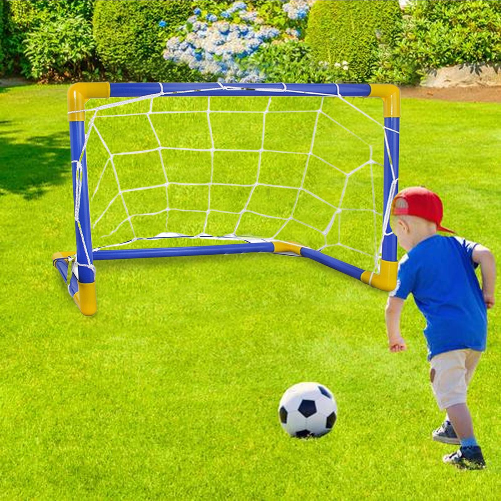 Kids Soccer Net With Pump Funn - Kids Outdoor Lawn Equipment recension och pris