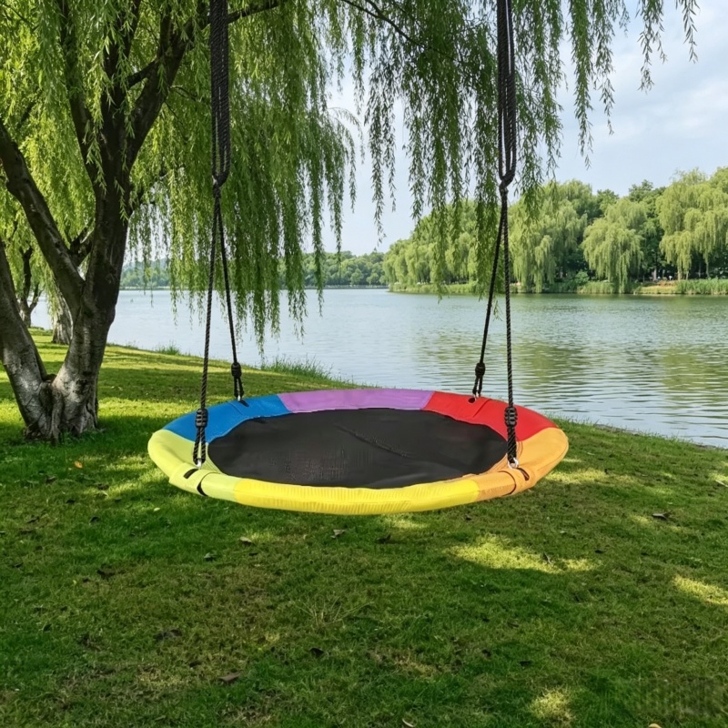 Circular Oxford Net Canvas Kid - Kids Outdoor Hammock recension och pris