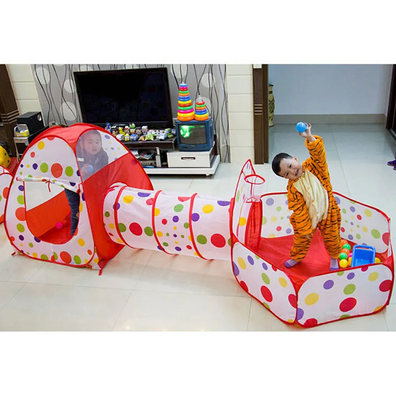 IMBABY 3 in 1 Ball Pool Foldin - Kids Outdoor Play Tent recension och pris