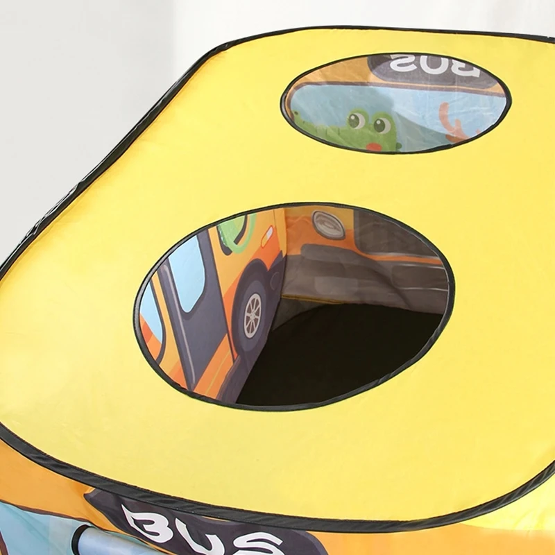 Cartoon Animals Bus Themed Gam - Kids Outdoor Play Tent recension och pris
