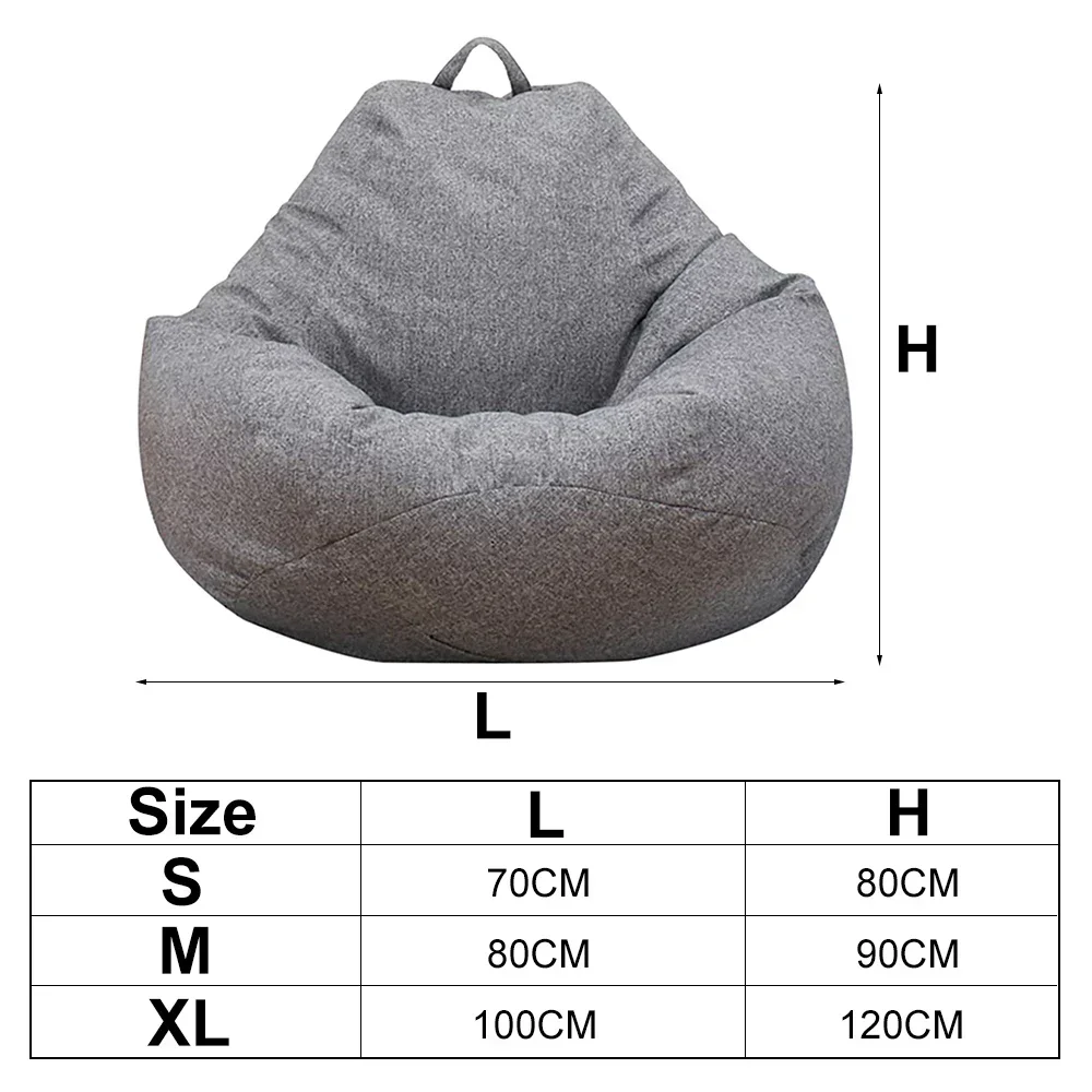 Large Bean Bag Chair Sofa Cove - Kids Outdoor Bean Bag Chair recension och pris