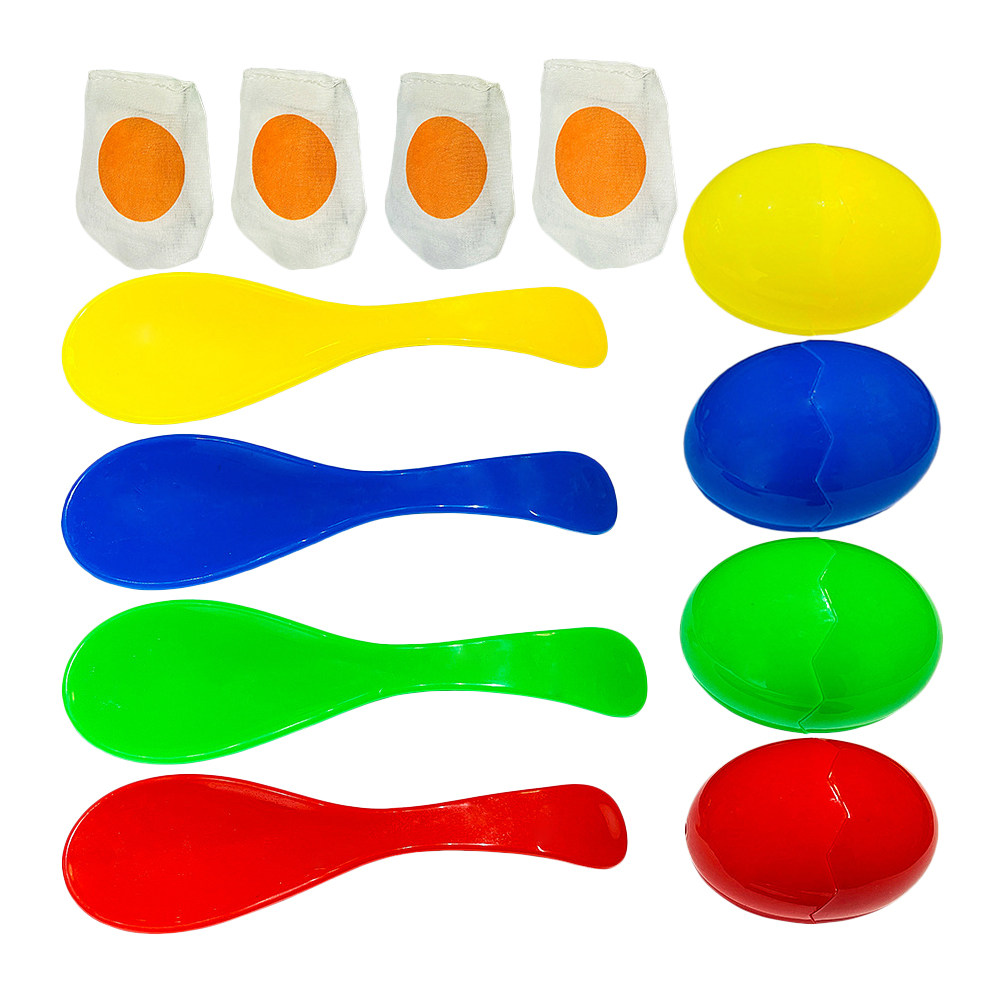 4Sets Colorful Balance Spoon E - Kids Outdoor Lawn Equipment recension och pris