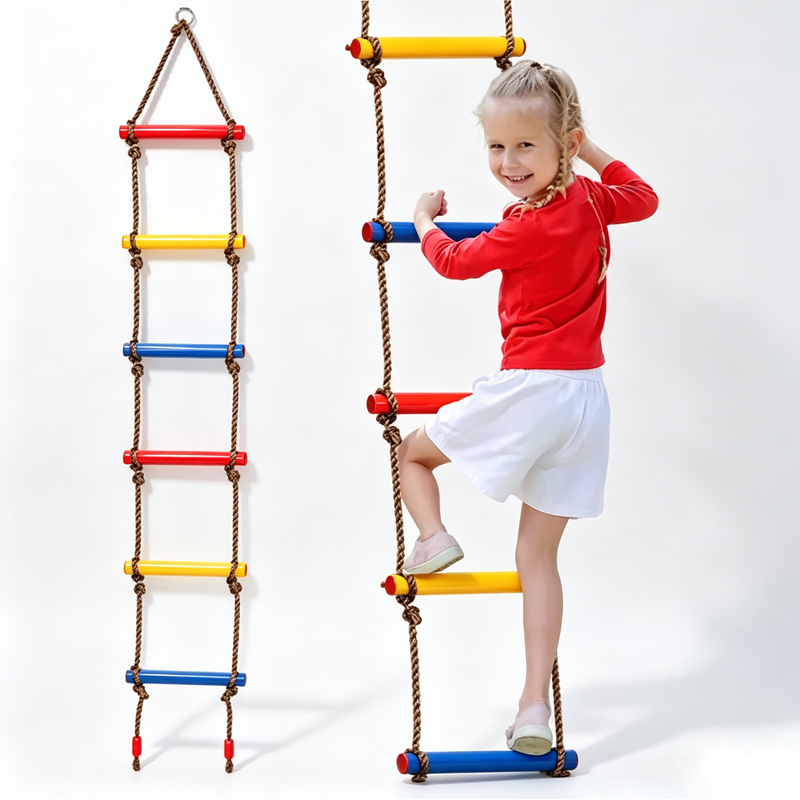 Climbing Rope Ladder For Kids  - Kids Outdoor Treehouse recension och pris