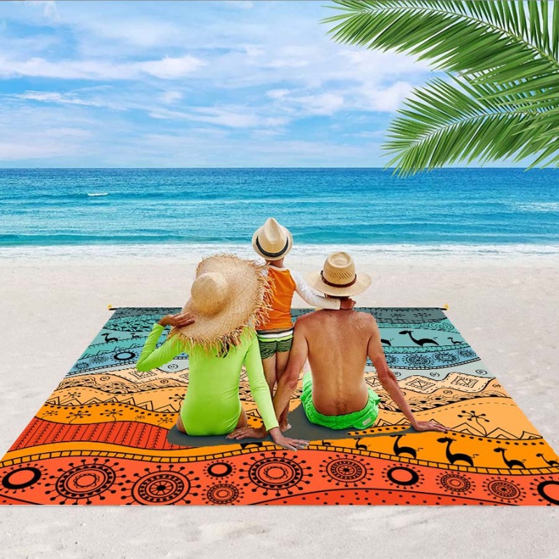 Large Beach Blanket Waterproof - Kids Outdoor Mat Waterproof recension och pris