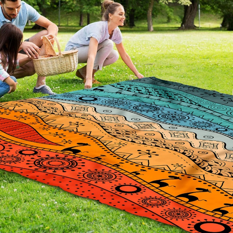 Large Beach Blanket Waterproof - Kids Outdoor Mat Waterproof recension och pris