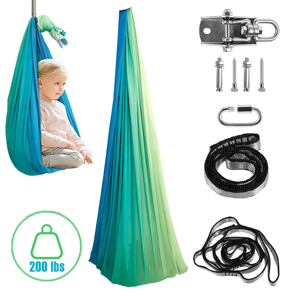 Kids Sensory Swings Double Lay - Kids Outdoor Hammock recension och pris