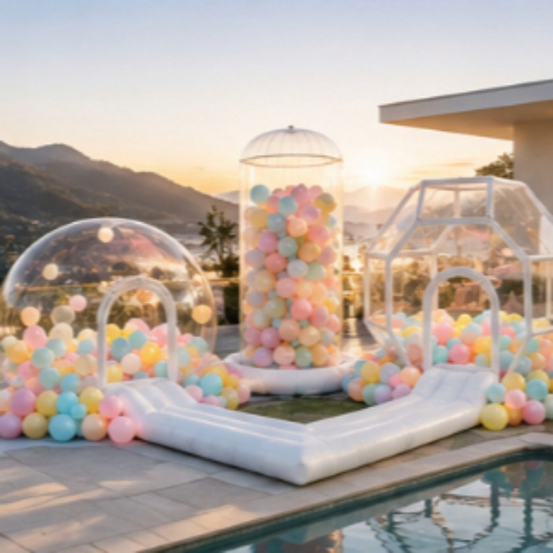 Inflatable Ball Pit Tent Trans - Kids Outdoor Play Tent recension och pris