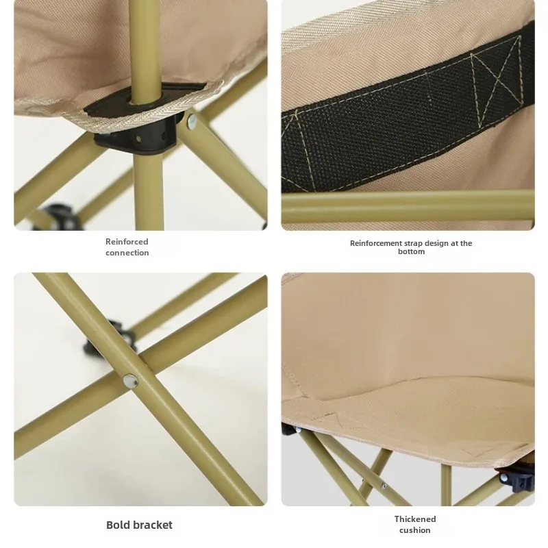 Mini Portable Folding Moon Cha - Kids Outdoor Bean Bag Chair recension och pris