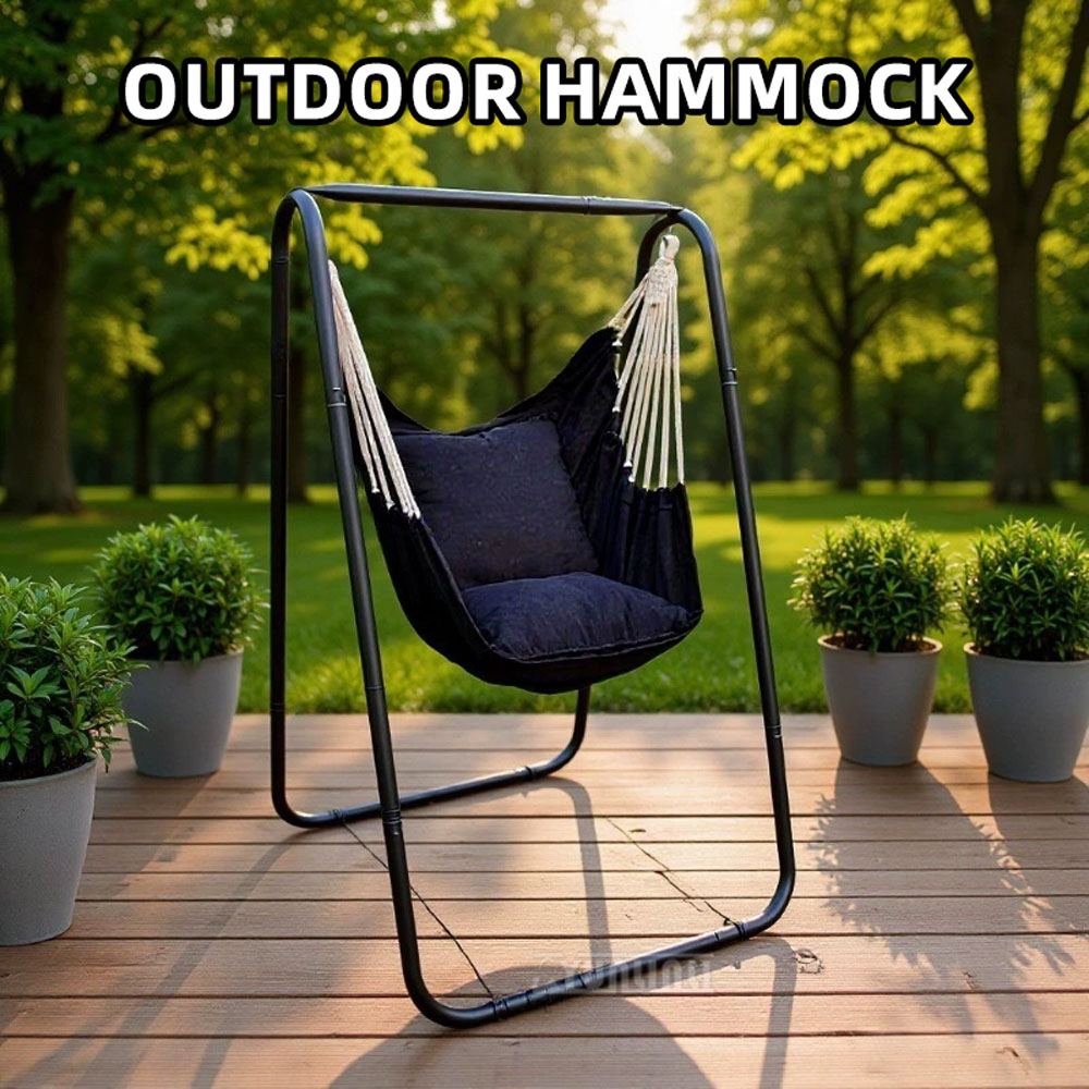 Swing Stand Hammock Hanging Ch - Kids Outdoor Hammock recension och pris