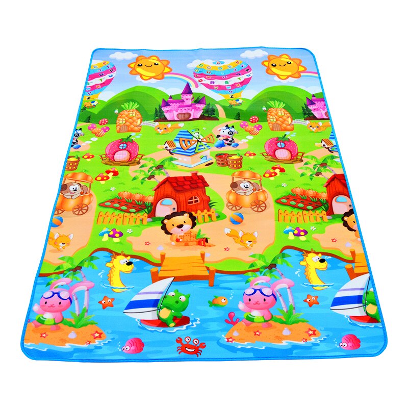Baby Play Mat 180x120x0.3cm Ch - Kids Outdoor Mat Waterproof recension och pris
