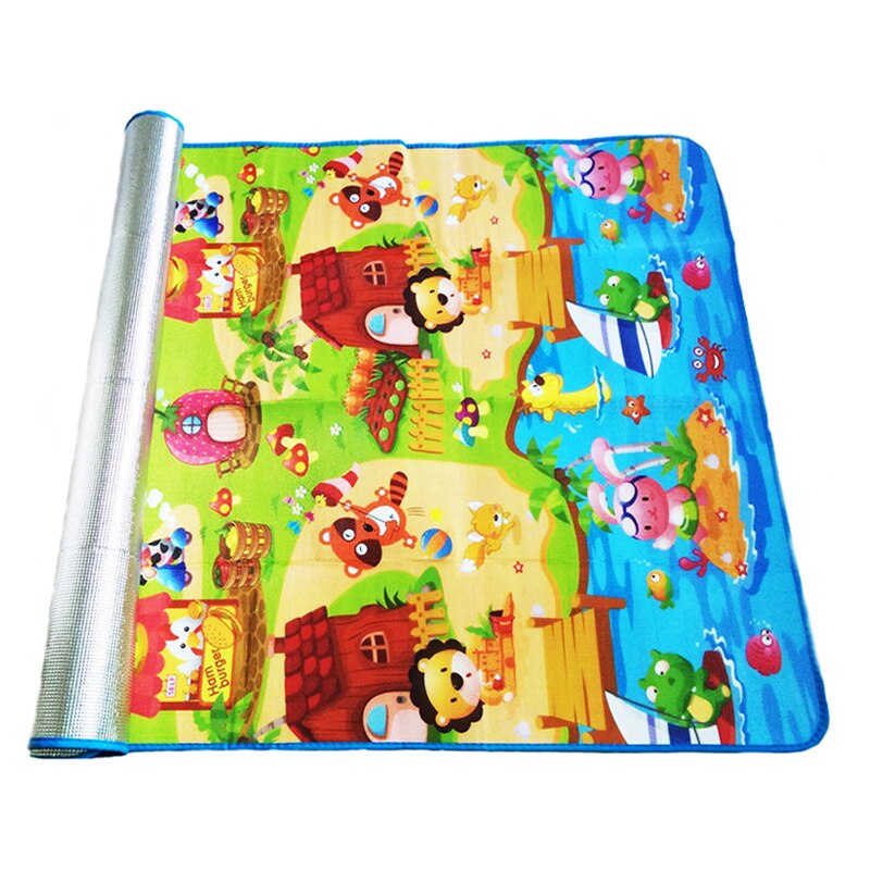 Baby Play Mat 180x120x0.3cm Ch - Kids Outdoor Mat Waterproof recension och pris