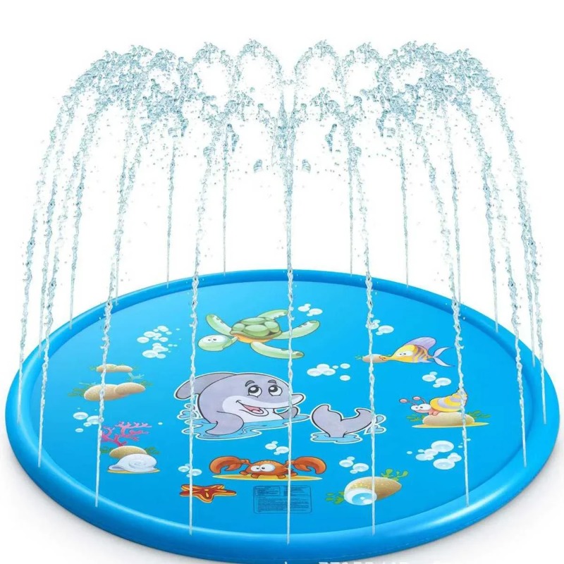 Water Splash Pools Kids Outdoo - Kids Outdoor Water Sprinkler recension och pris