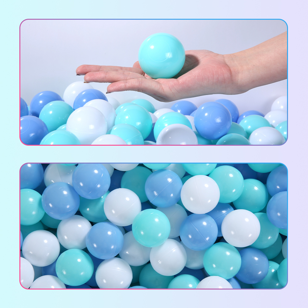 100Pcs Colors Plastic Balls Wa - Kids Outdoor Play Tent recension och pris