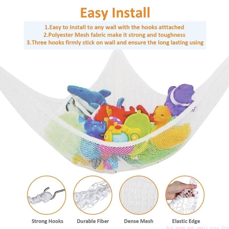 Mesh Net Toy Hammock Corner St - Kids Outdoor Hammock recension och pris