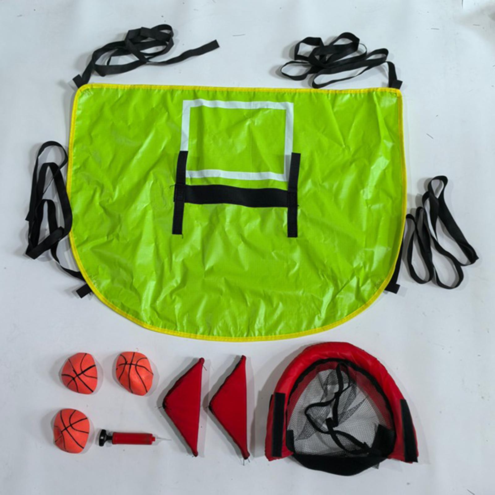 Trampoline Hoop with Pump & 3  - Kids Outdoor Basketball Hoop recension och pris