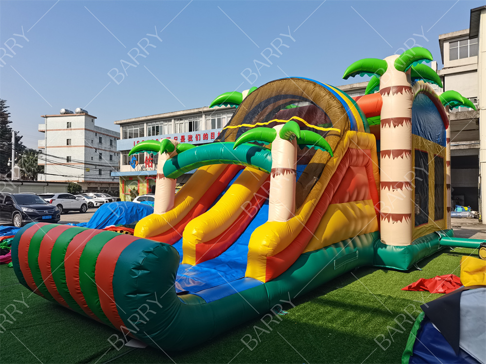 Hot Sale Small Jungle Inflatab - Kids Outdoor Treehouse recension och pris