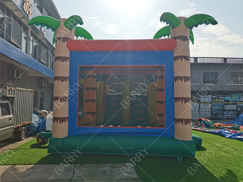 Hot Sale Small Jungle Inflatab - Kids Outdoor Treehouse recension och pris