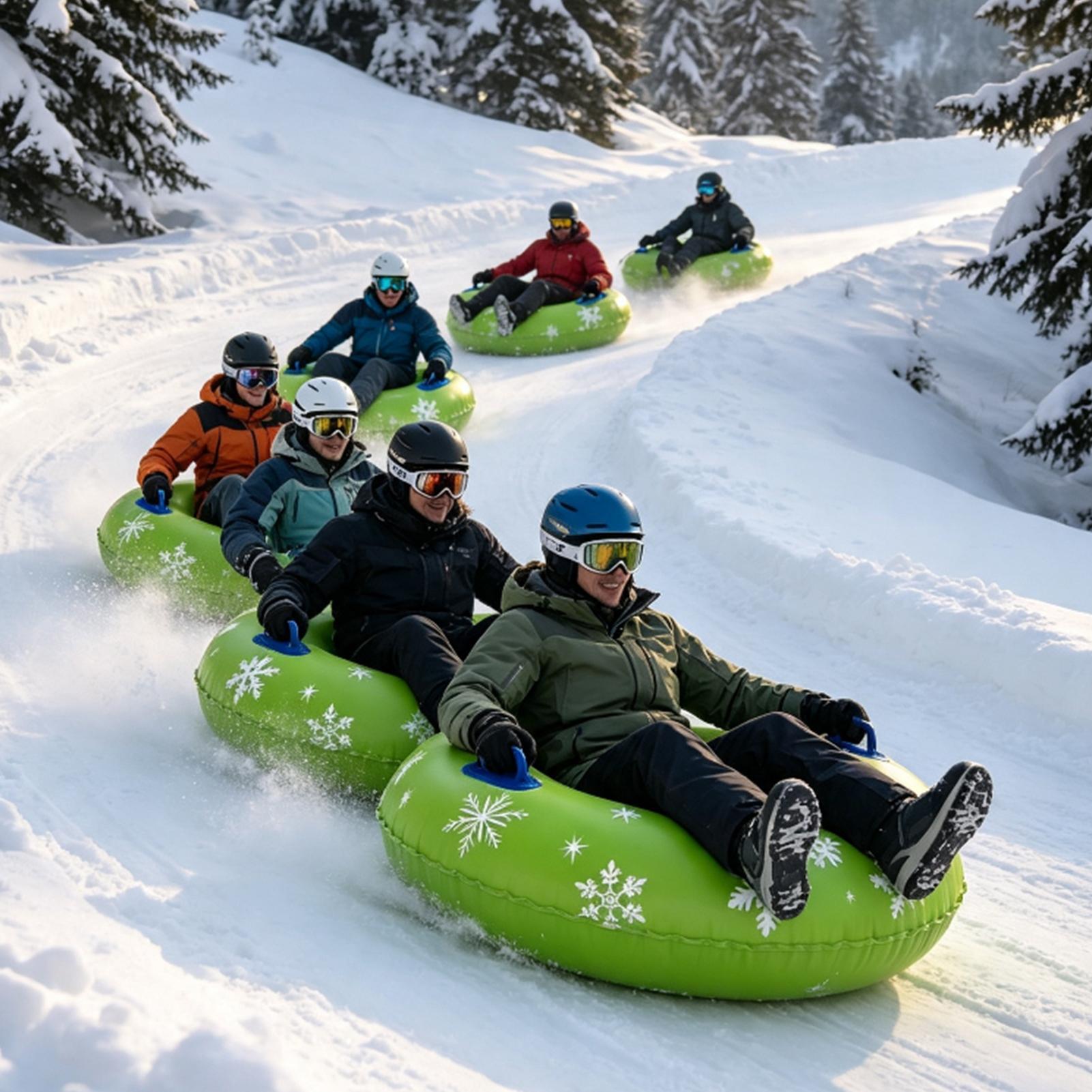 Snow Tubes For Adults Inflatab - Kids Outdoor Youtube recension och pris