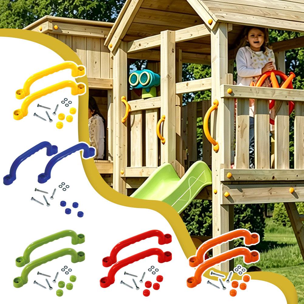 Playground Safety Handles For  - Kids Outdoor Treehouse recension och pris