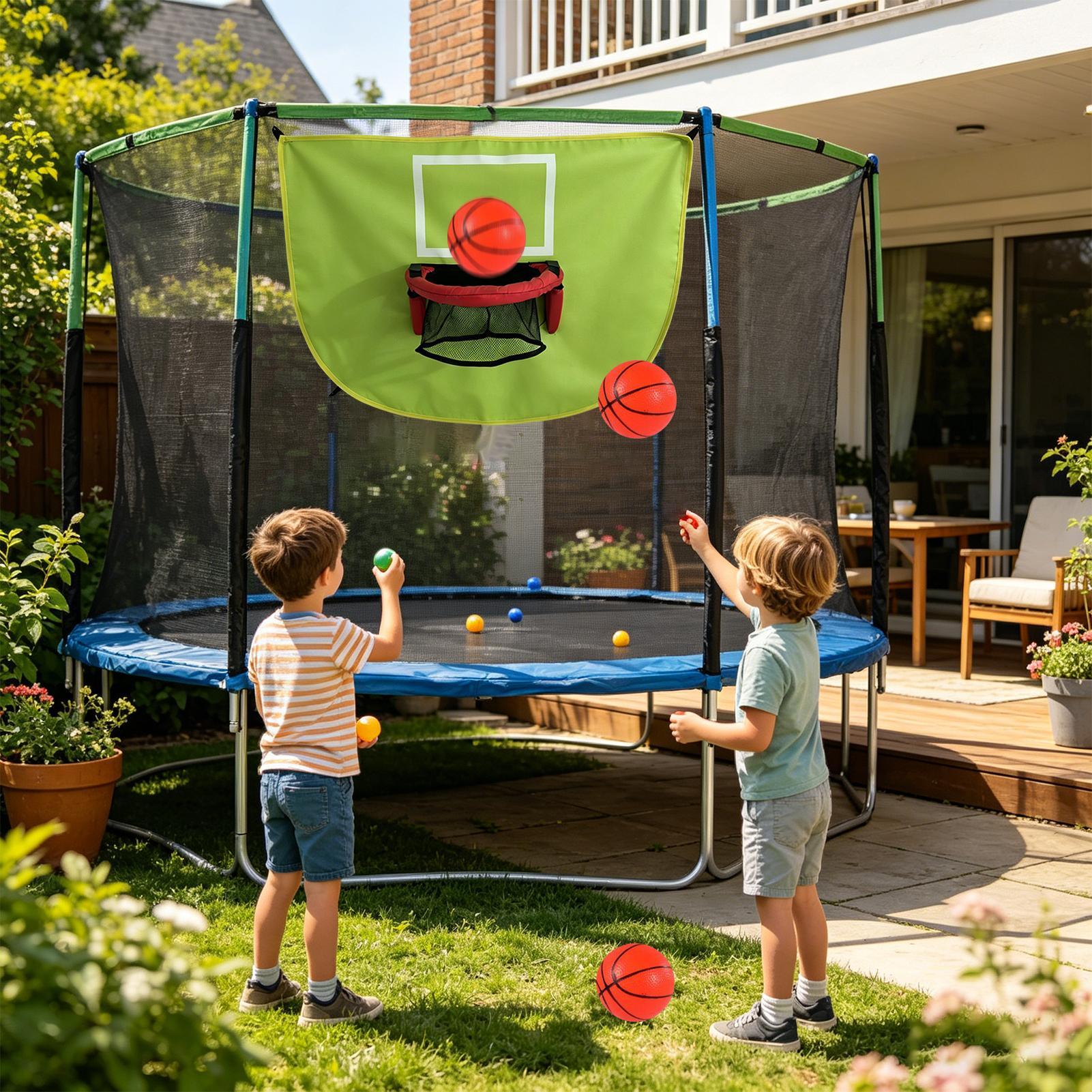 Trampoline Hoop with Pump 3 Ba - Kids Outdoor Basketball Hoop recension och pris