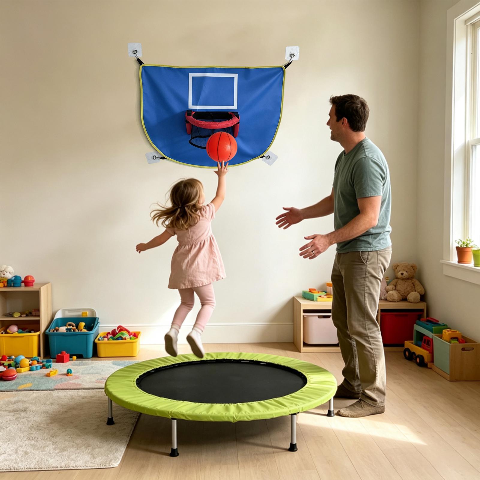 Trampoline Hoop with Pump 3 Ba - Kids Outdoor Basketball Hoop recension och pris