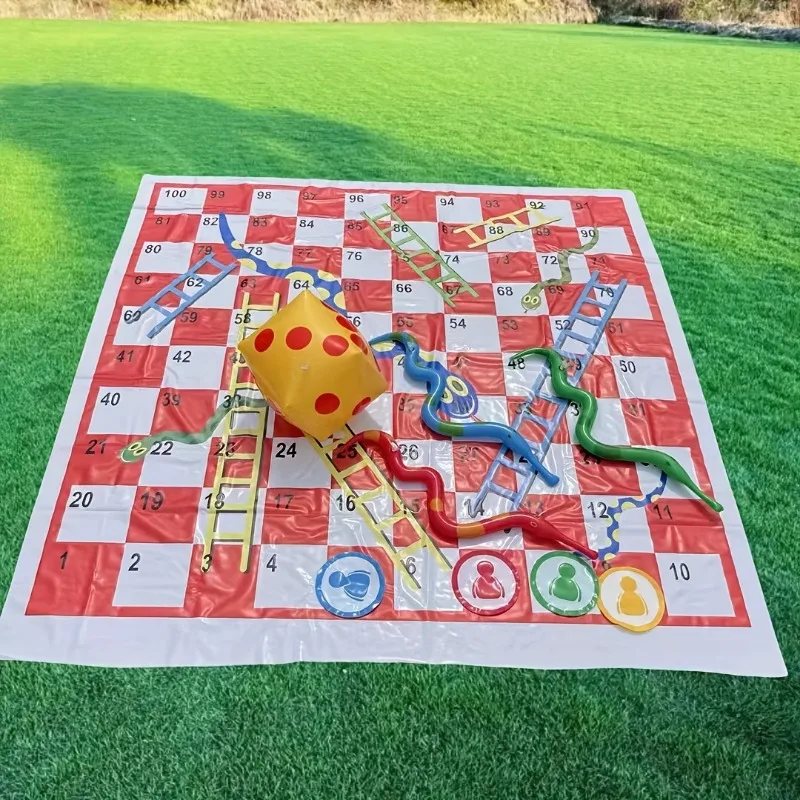Waterproof Snake Ladder Game M - Kids Outdoor Mat Waterproof recension och pris