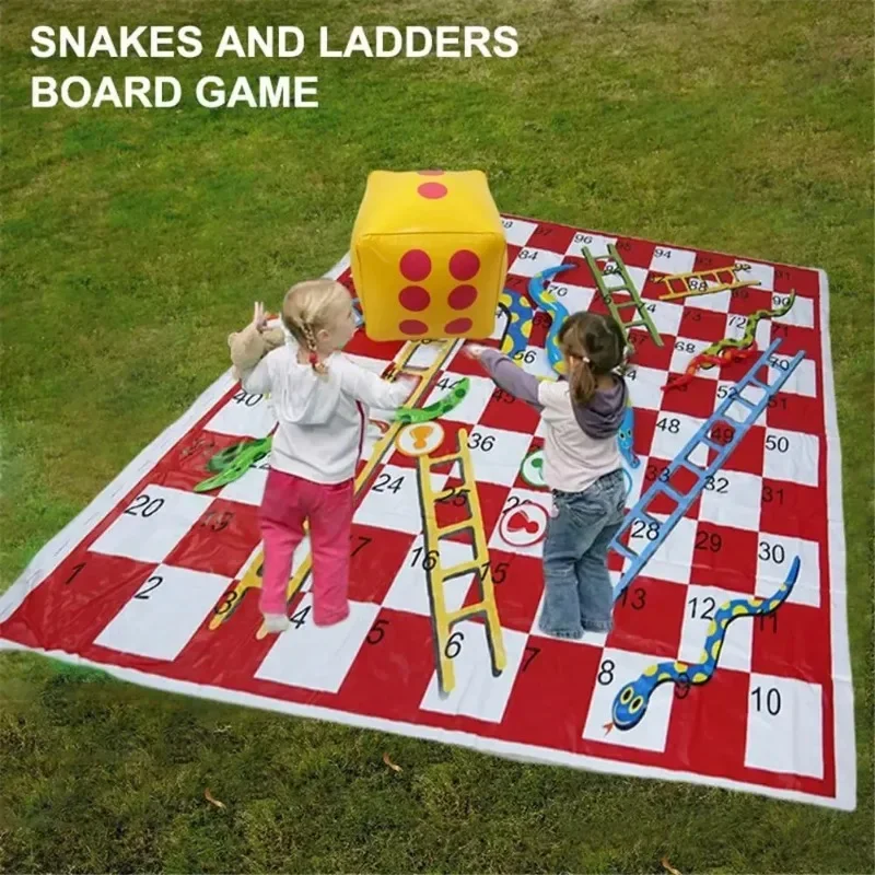 Waterproof Snake Ladder Game M - Kids Outdoor Mat Waterproof recension och pris
