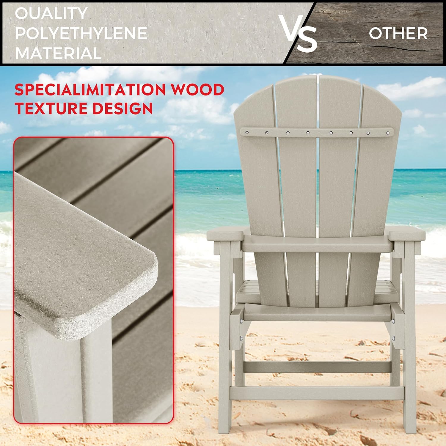 Kids Outdoor Chair Set of 2, T - Kids Outdoor Lounger Chair recension och pris