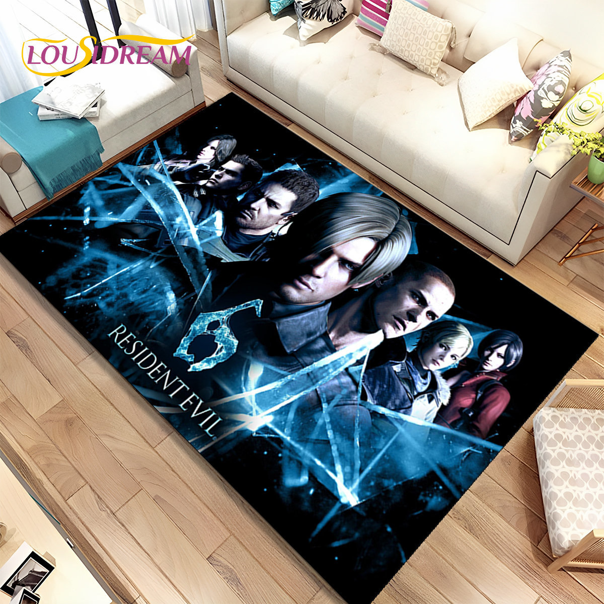3D R-Resident Evil Games Gamer - Kids Outdoor Mat Waterproof recension och pris
