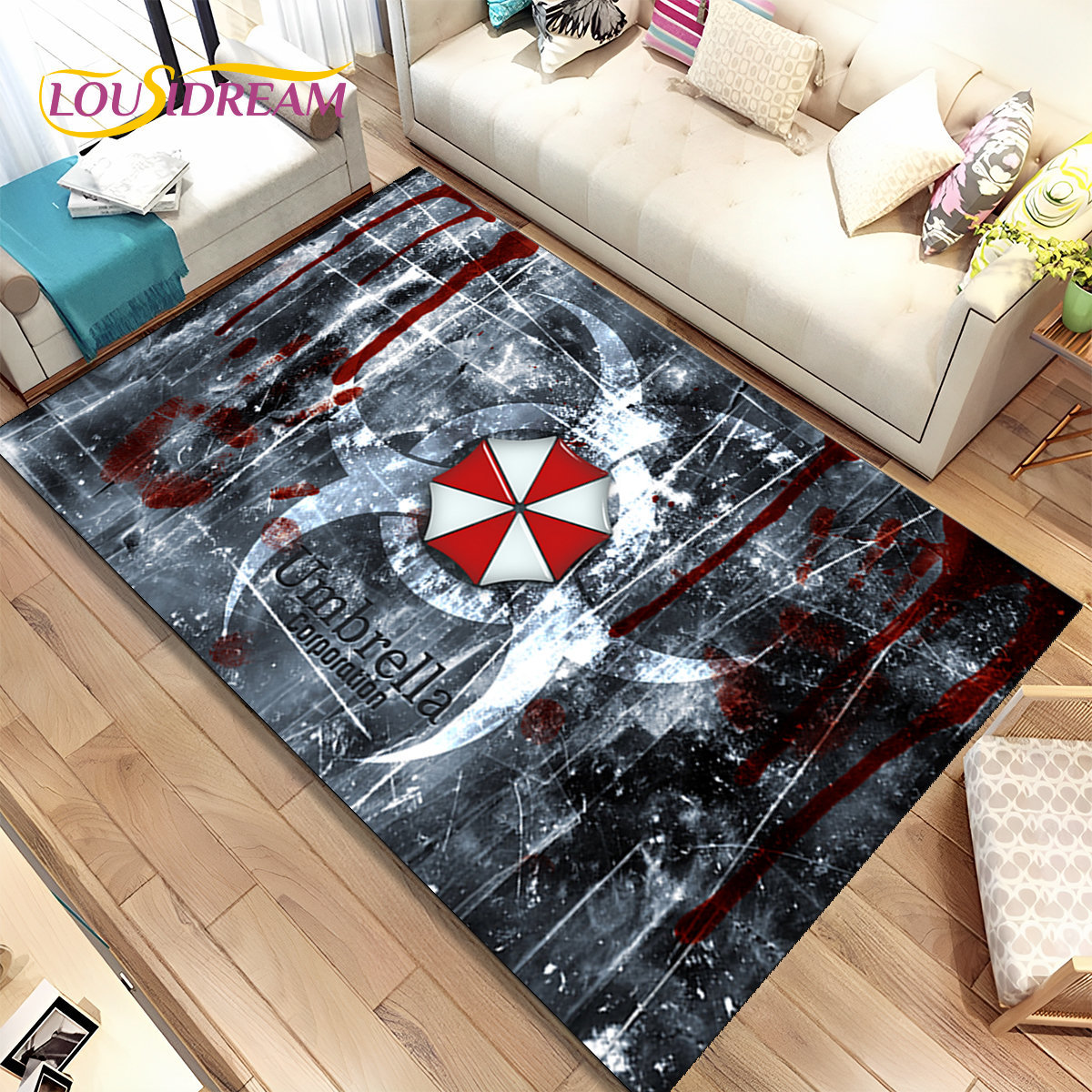 3D R-Resident Evil Games Gamer - Kids Outdoor Mat Waterproof recension och pris
