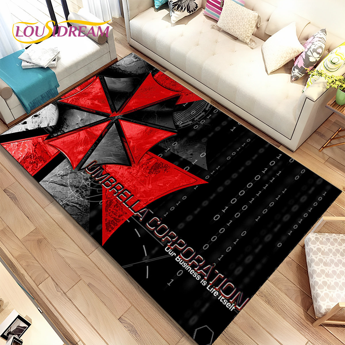 3D R-Resident Evil Games Gamer - Kids Outdoor Mat Waterproof recension och pris