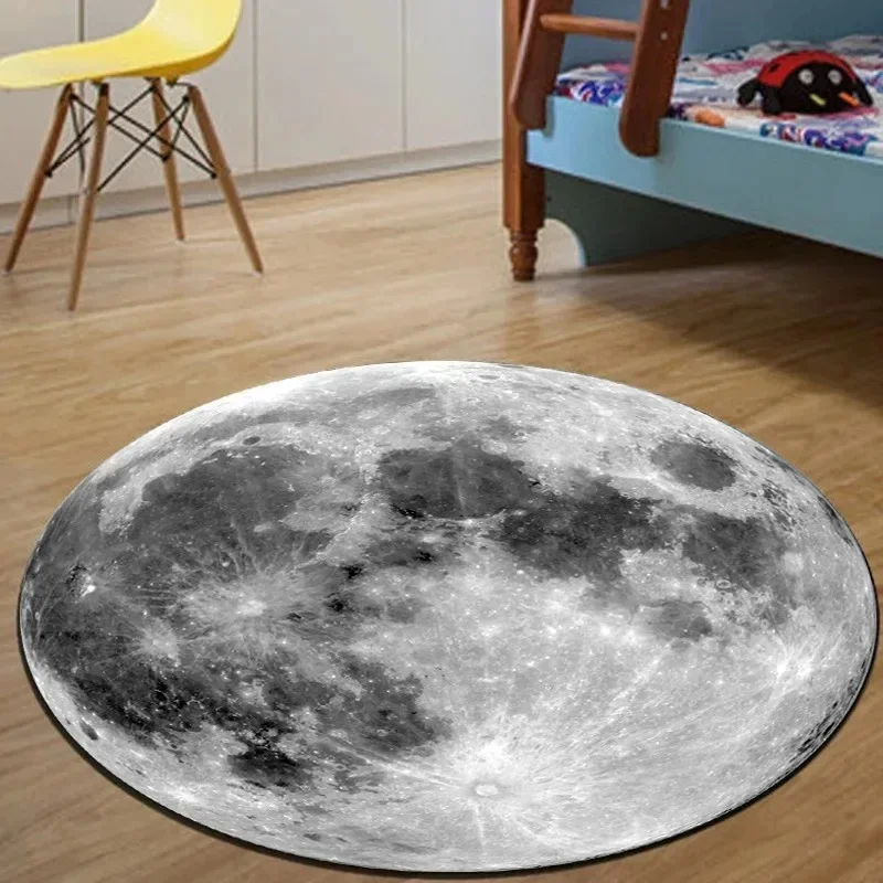 VIKAMA 3D Realistic Earth Roun - Kids Outdoor Mat Waterproof recension och pris