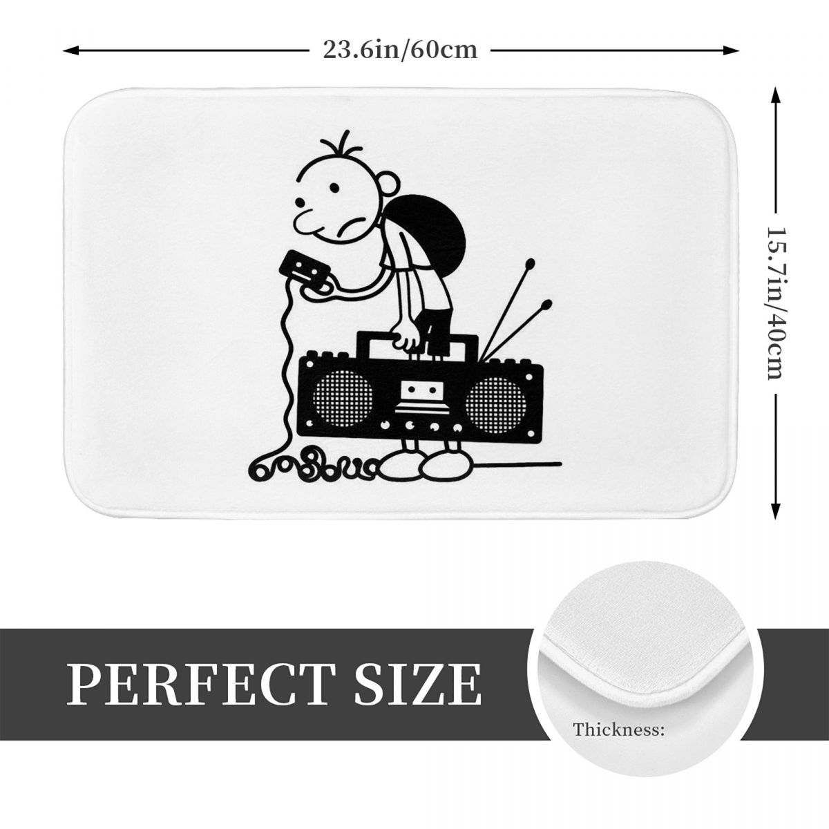 Diary Of A Wimpy Kid Group Non - Kids Outdoor Mat Waterproof recension och pris