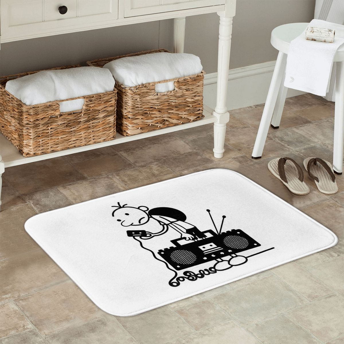 Diary Of A Wimpy Kid Group Non - Kids Outdoor Mat Waterproof recension och pris