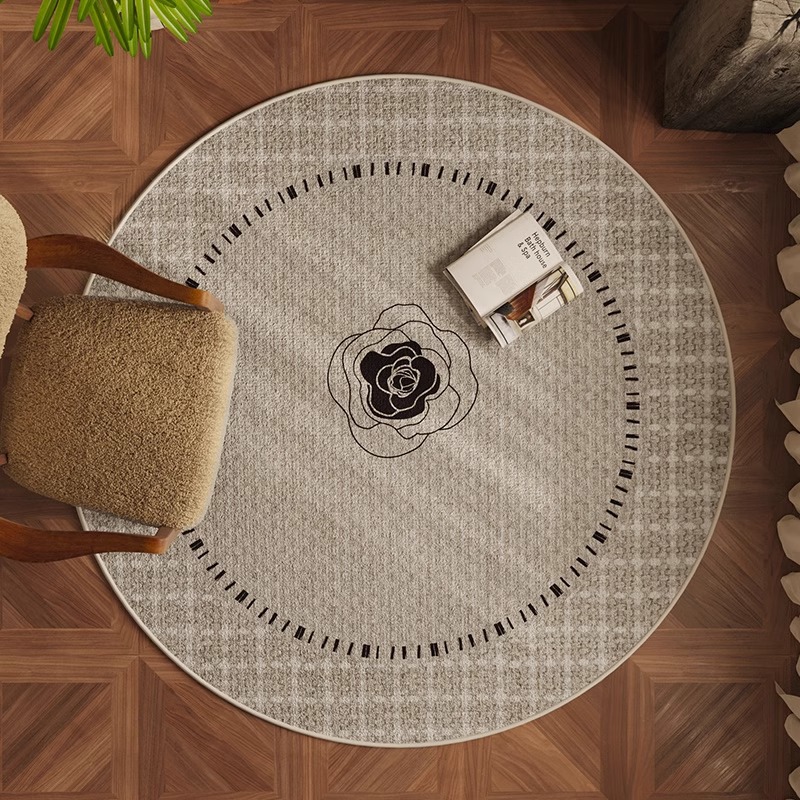 VIKAMA Round Office Carpet, Eu - Kids Outdoor Table And Chairs recension och pris
