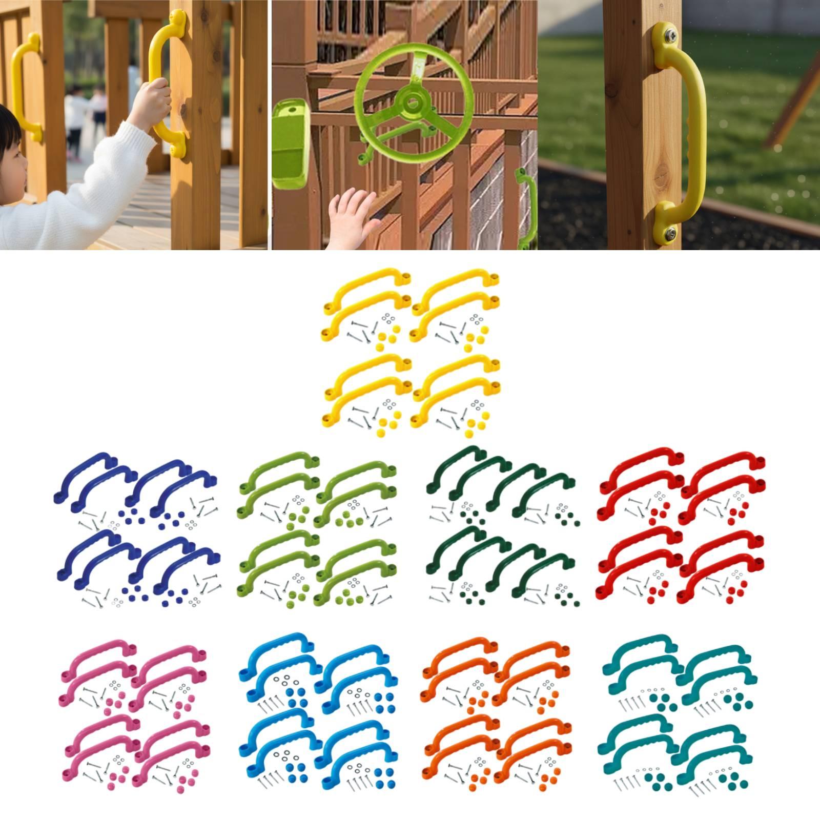 8Pcs Climbing Frame Handles Ea - Kids Outdoor Treehouse recension och pris