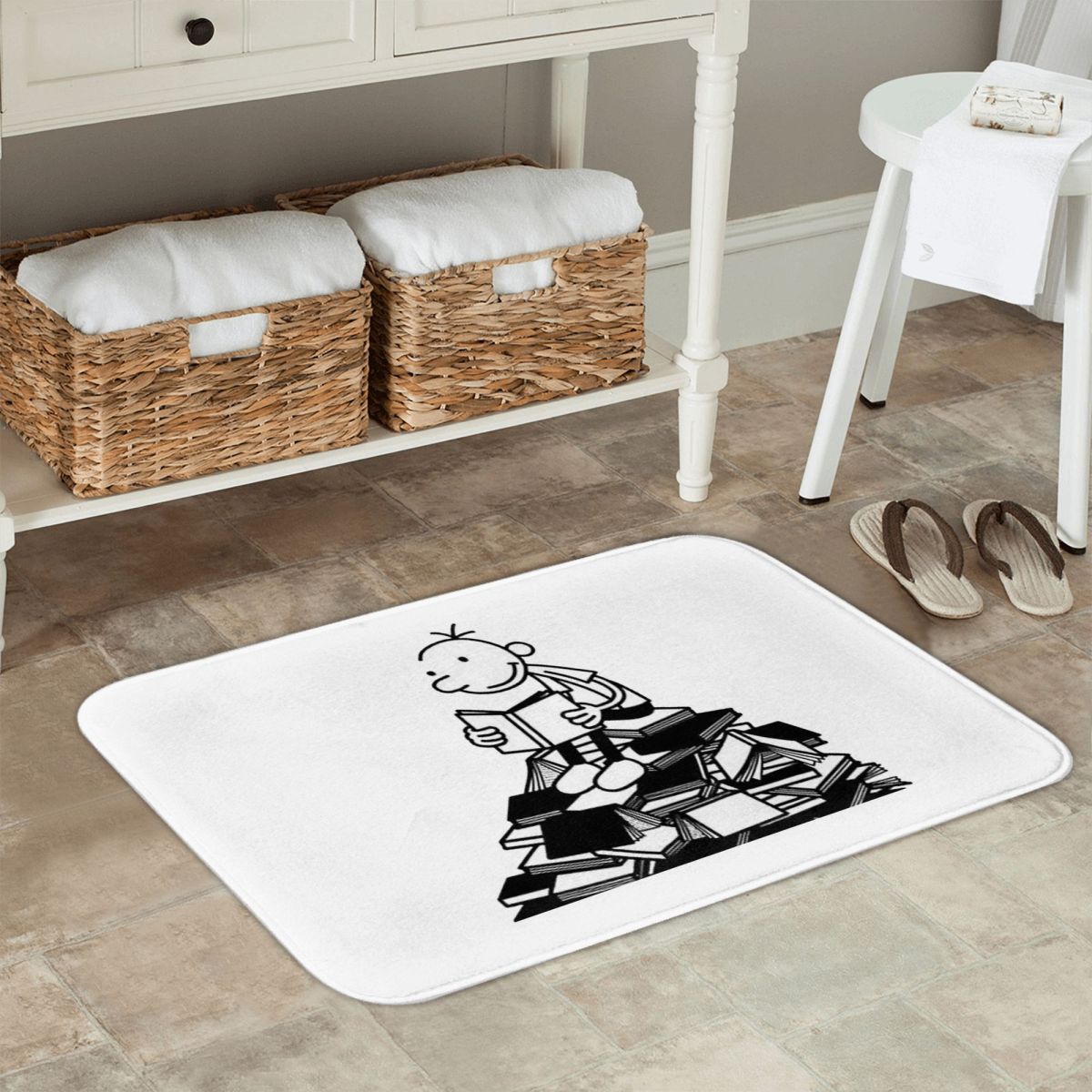 Diary Of A Wimpy Kid Non-slip  - Kids Outdoor Mat Waterproof recension och pris