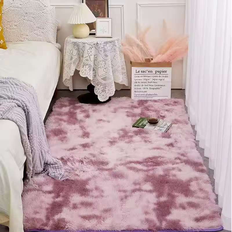 VIKAMA Fluffy Plush Tie-dye Ca - Kids Outdoor Mat Waterproof recension och pris