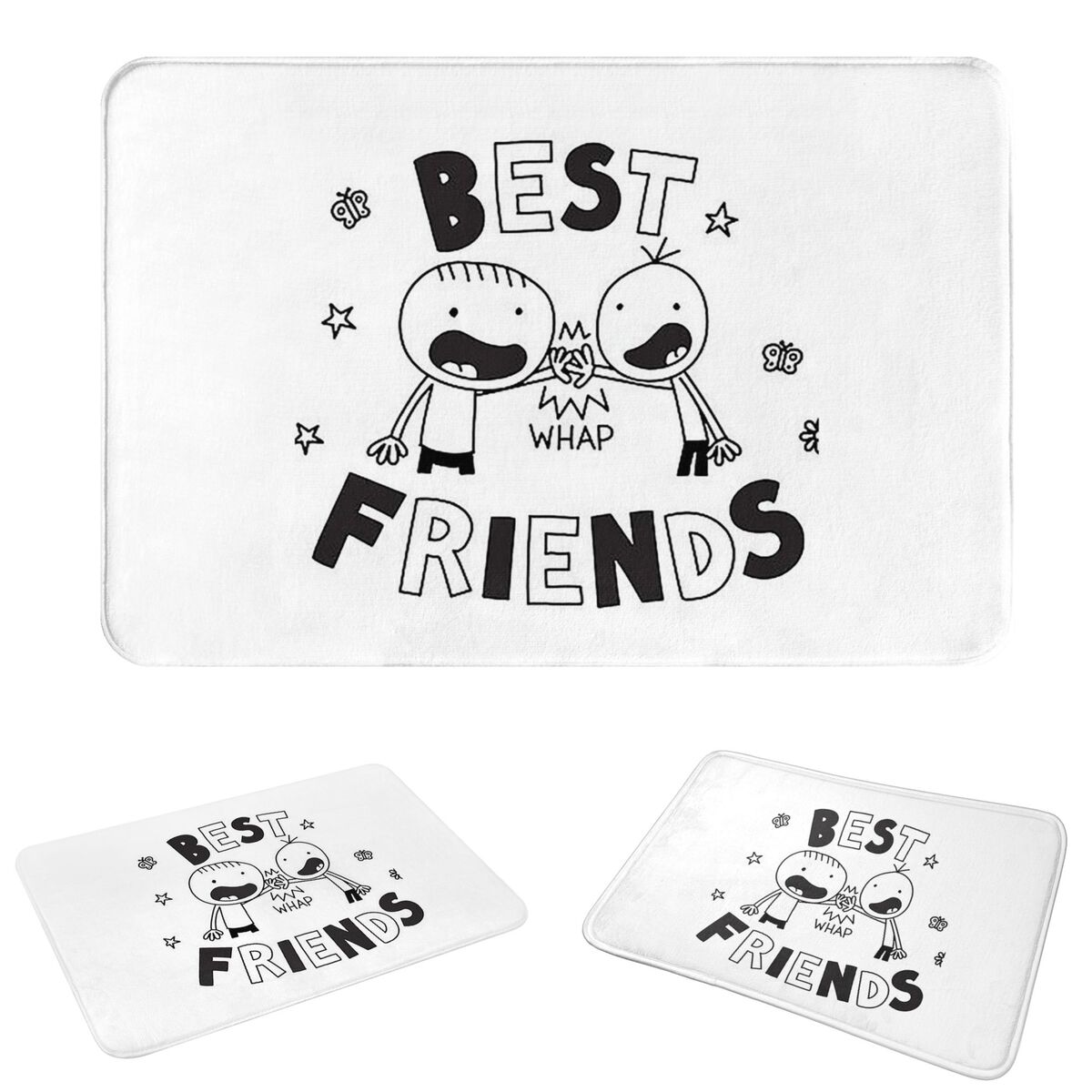 Best Friends Diary Of A Wimpy  - Kids Outdoor Mat Waterproof recension och pris