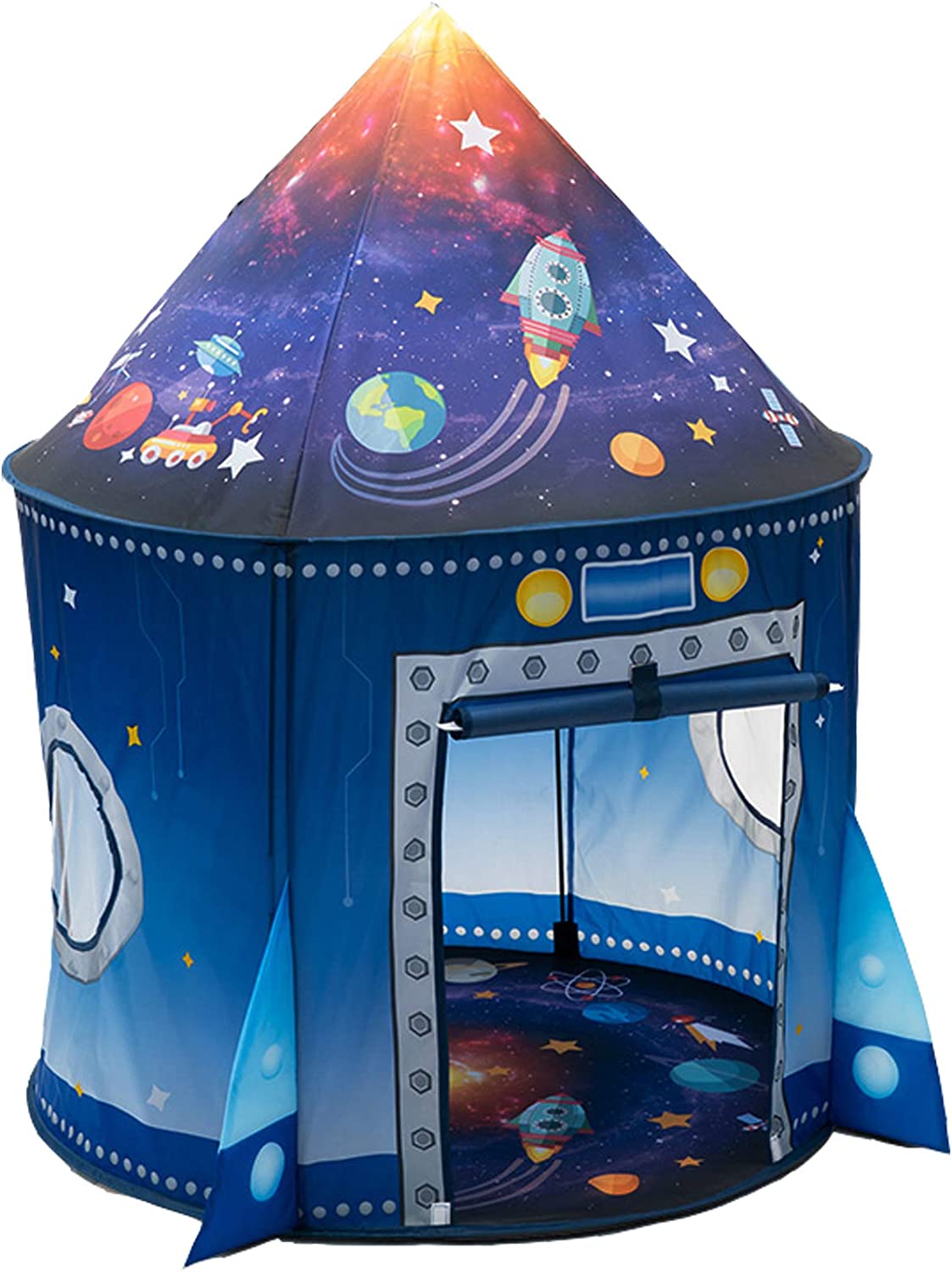 Rocket Ship Kids Tent Pop Up P - Kids Outdoor Play Tent recension och pris