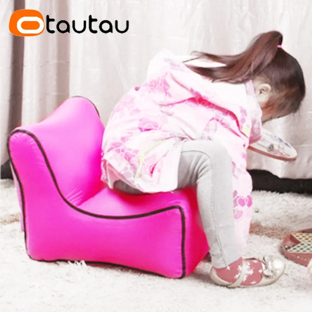 OTAUTAU Small Portable Inflata - Kids Outdoor Lounger Chair recension och pris