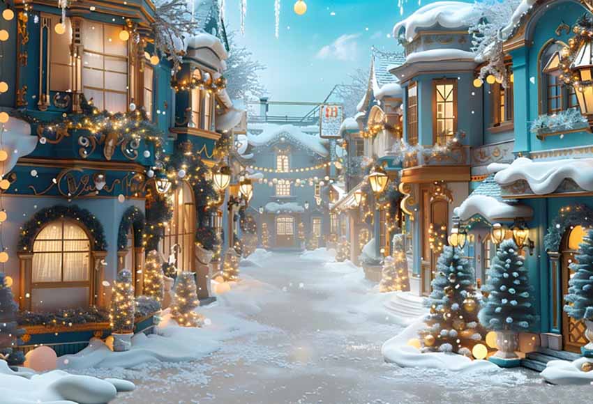 Mehofond Christmas Snow Street - Kids Outdoor Treehouse recension och pris