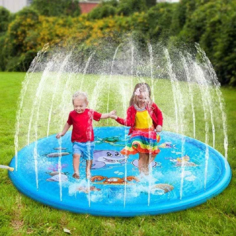 100/170cm Kids Inflatable Wate - Kids Outdoor Water Sprinkler recension och pris