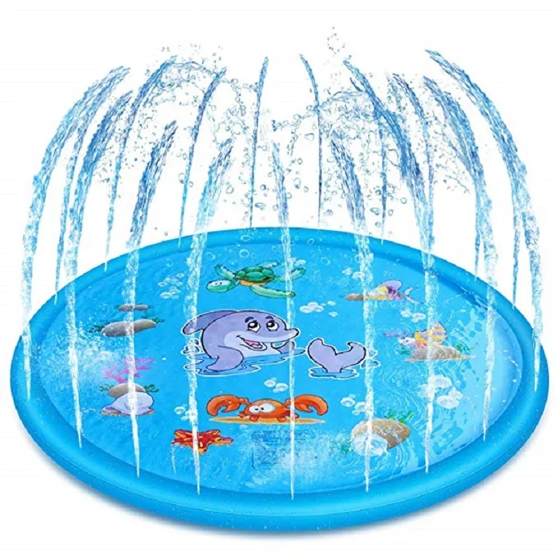 100/170cm Kids Inflatable Wate - Kids Outdoor Water Sprinkler recension och pris