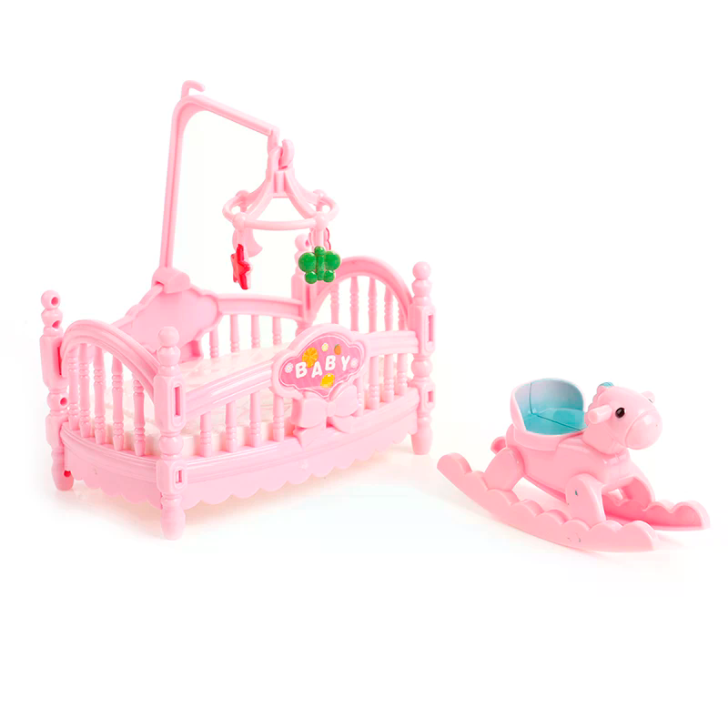 Miniature Crib Wooden Horse Se - Kids Outdoor Table And Chairs recension och pris