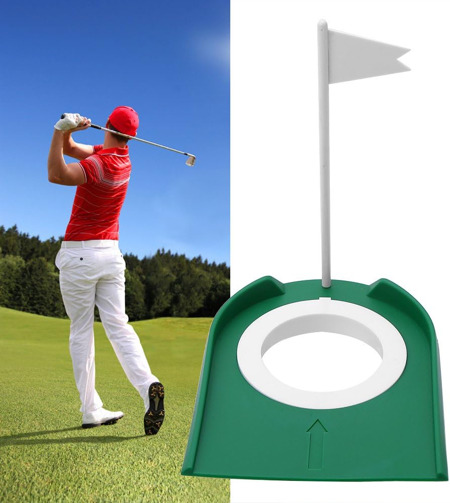 Easy Setup Golf Putting Cup wi - Kids Outdoor Lawn Equipment recension och pris
